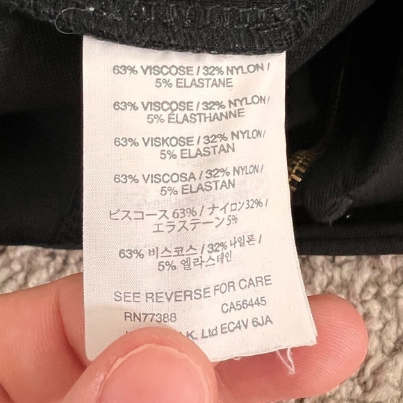 J. Crew Zipper Back Pixie Skinny Pant Sz 0 - Picture 8 of 12